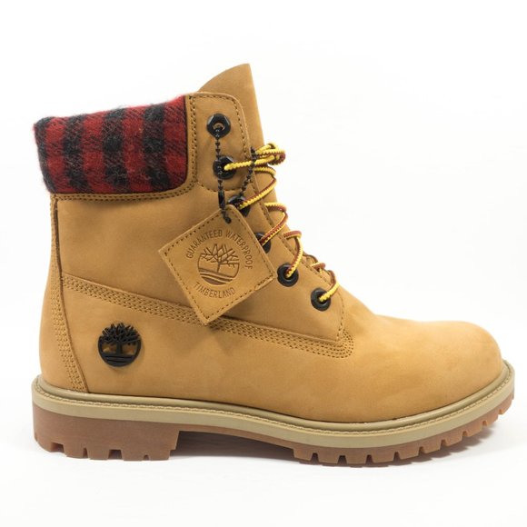 NEW Timberland Heritage 6" Waterproof Nubuck Boots - Women's Size 8.5 - Picture 4 of 9